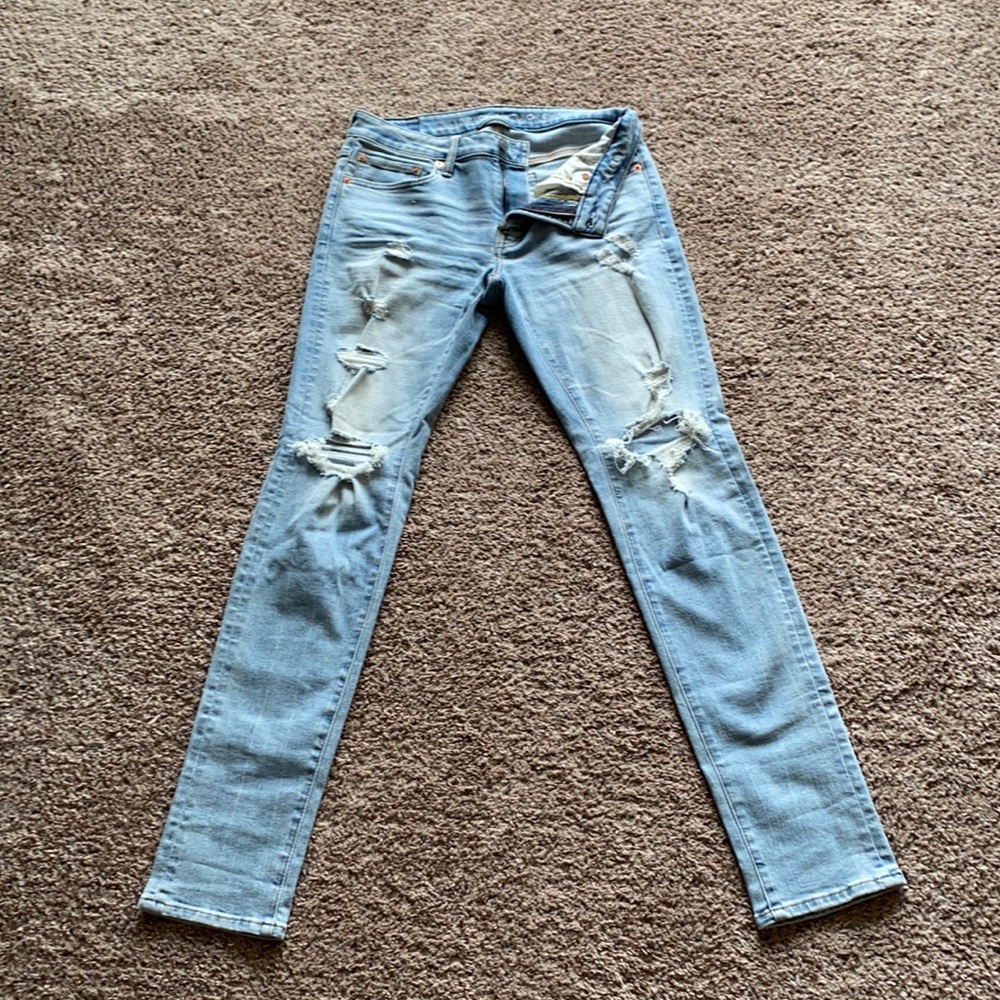 American Eagle Stacked Skinny Jeans. Worn once.